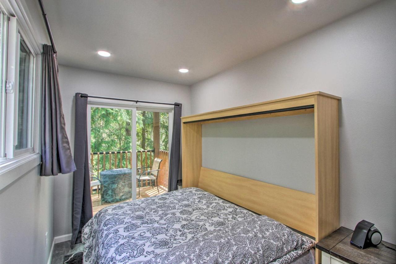 Unique Container Studio With Deck And Fire Pit! Buckley Exterior photo